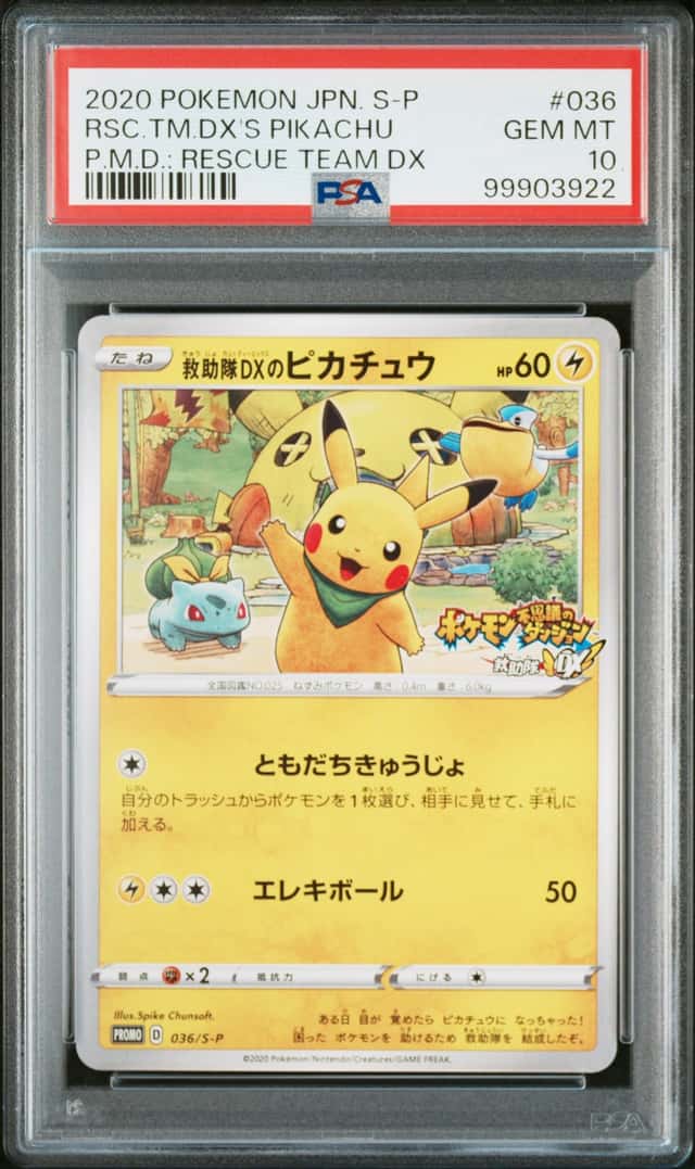Rescue Team Dx's Pikachu