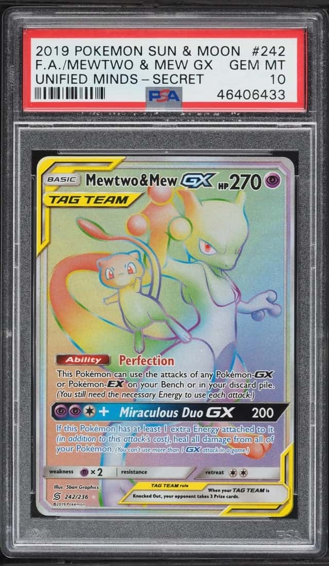 Mewtwo & Mew GX