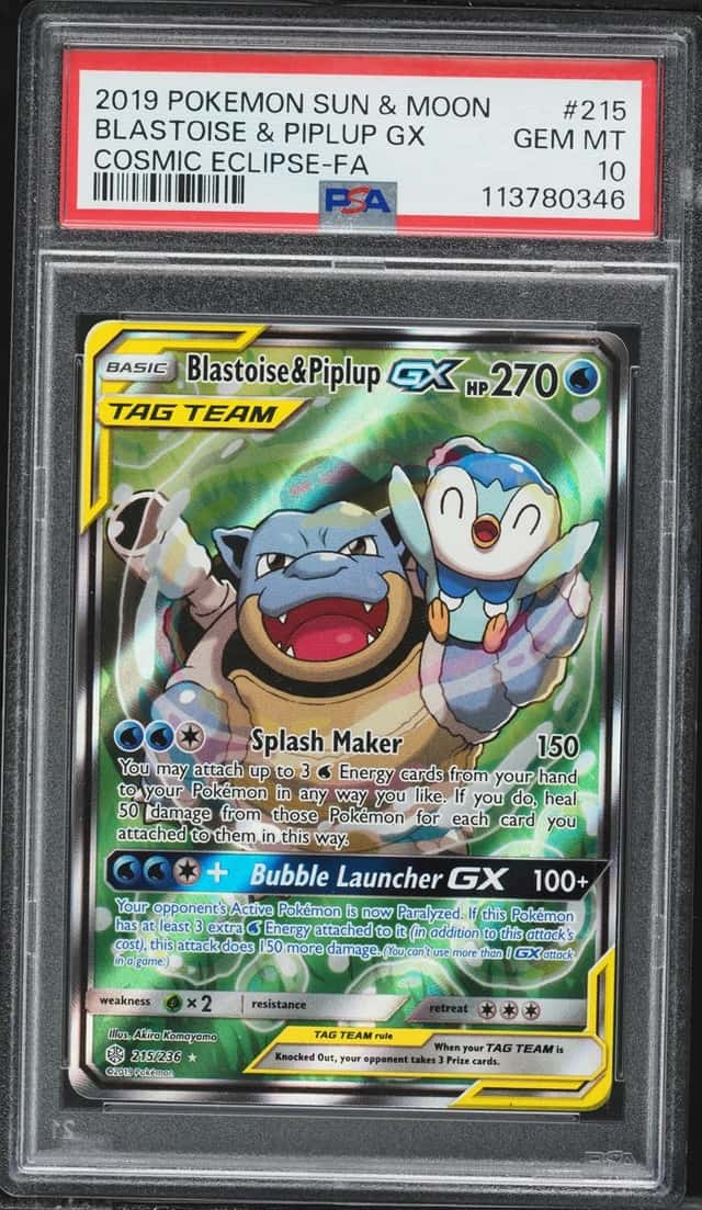 Blastoise & Piplup GX