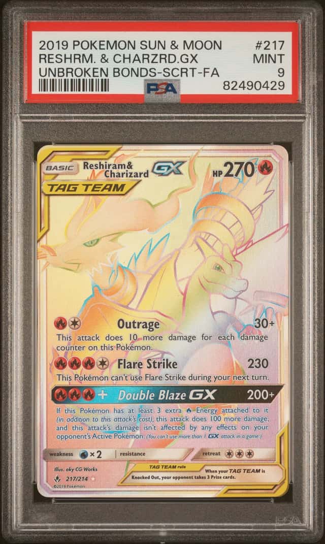 Reshiram & Charizard GX