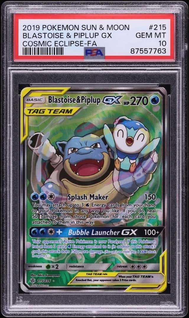Blastoise & Piplup GX