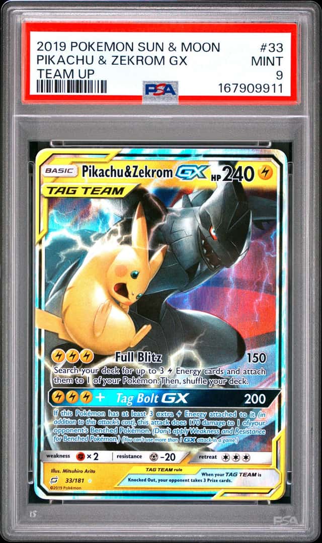 Pikachu & Zekrom GX