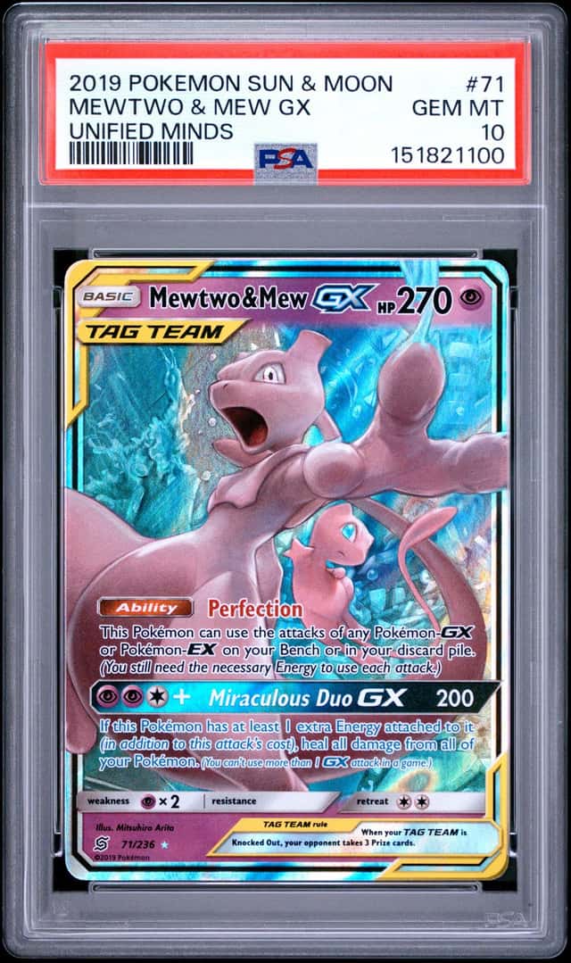 Mewtwo & Mew GX
