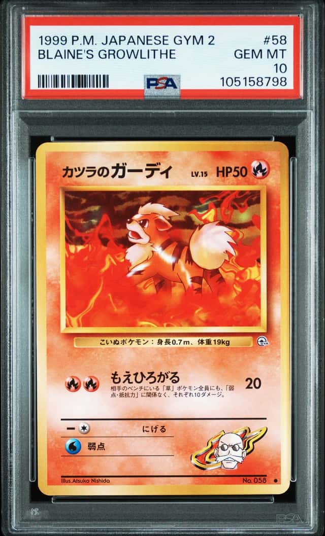 Blaine's Growlithe