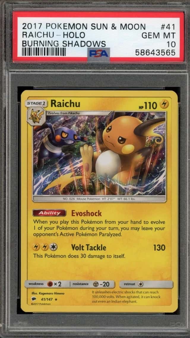 RAICHU-REV. FOIL