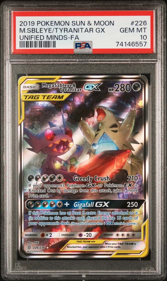 Mega Sableye & Tyranitar GX