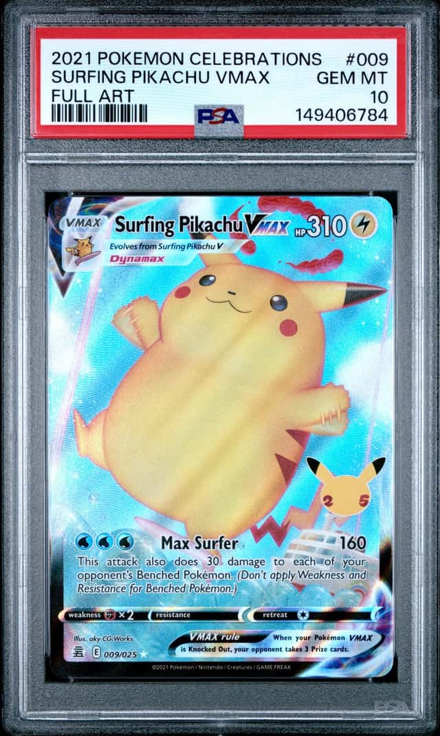 Surfing Pikachu VMAX
