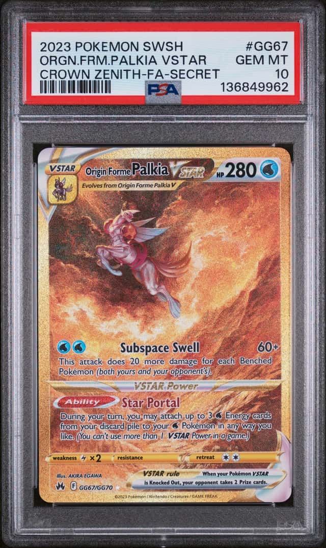 Origin Forme Palkia VSTAR