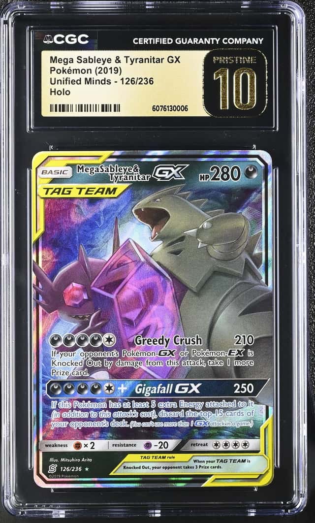 Mega Sableye & Tyranitar GX