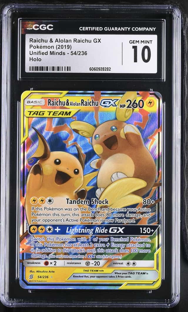 Raichu & Alolan Raichu GX