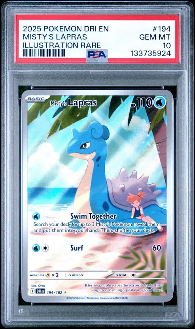 Misty's Lapras