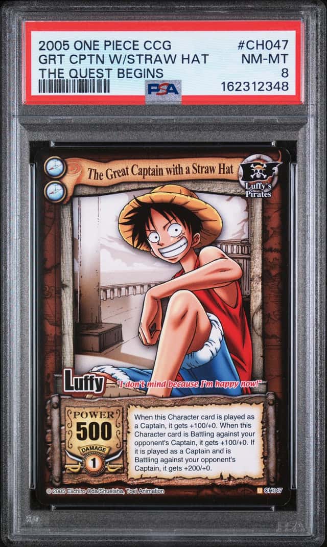 GRT CPTN W/STRAW HAT