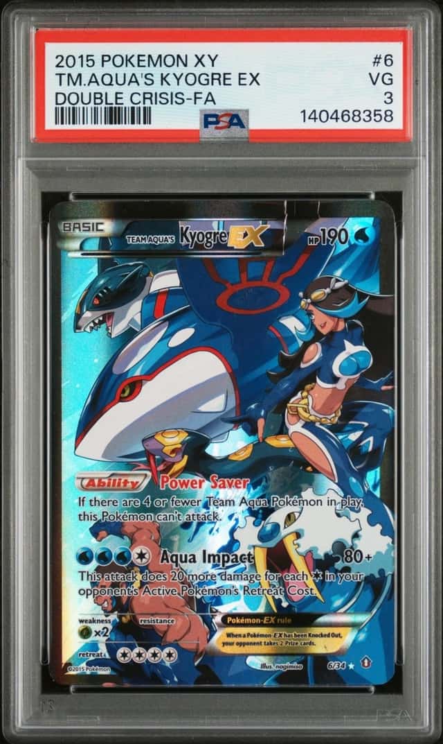 Team Aqua's Kyogre EX
