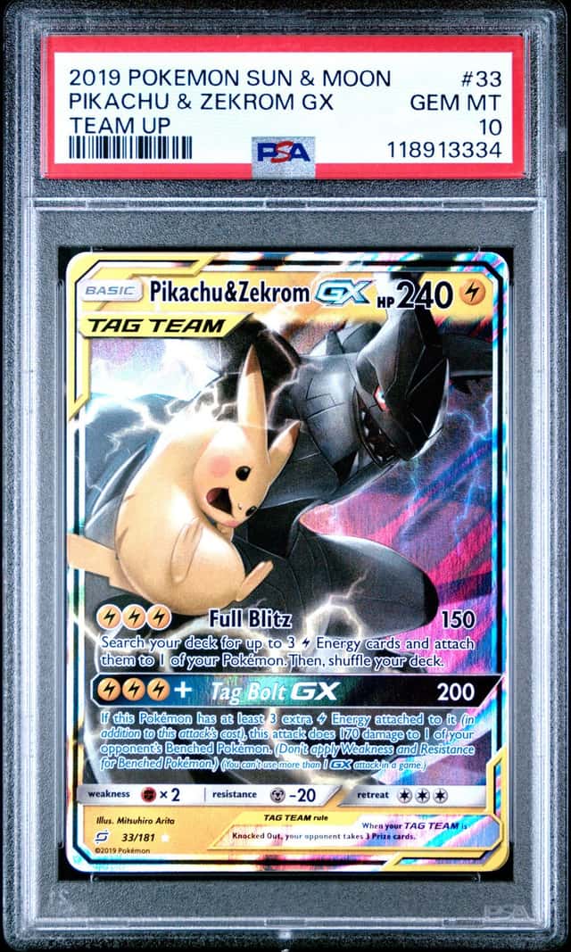 Pikachu & Zekrom GX