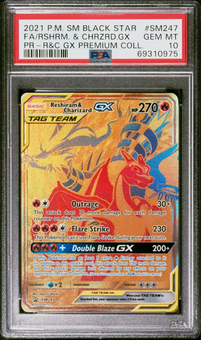 Reshiram & Charizard GX