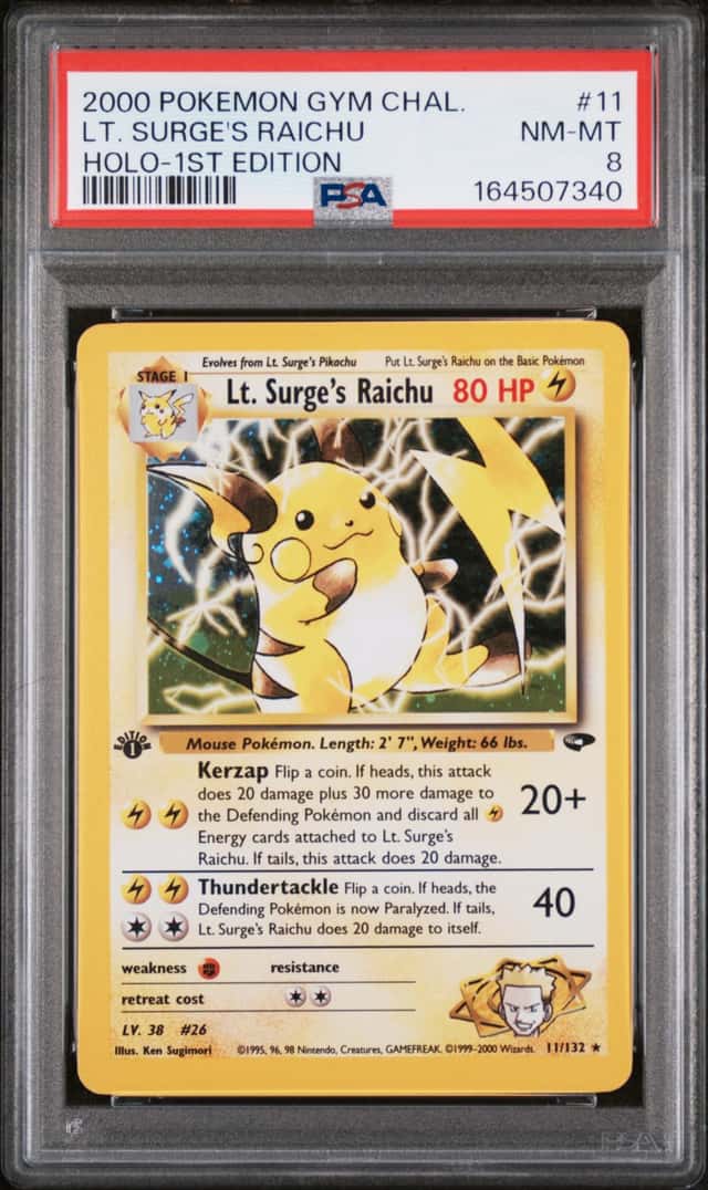 Lt. Surge's Raichu