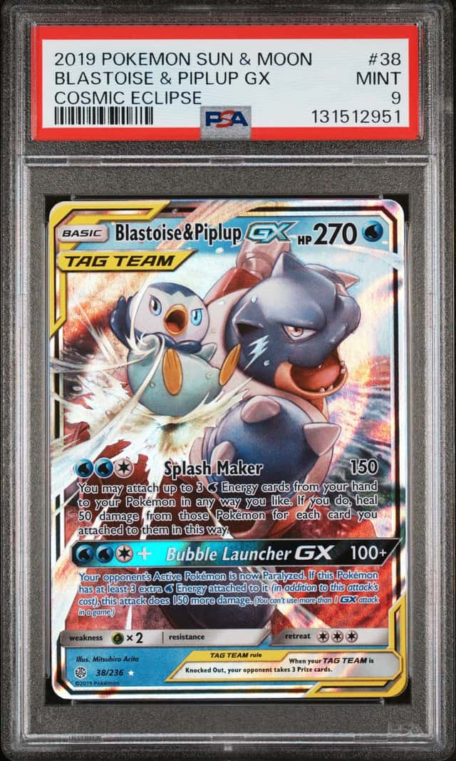 Blastoise & Piplup GX