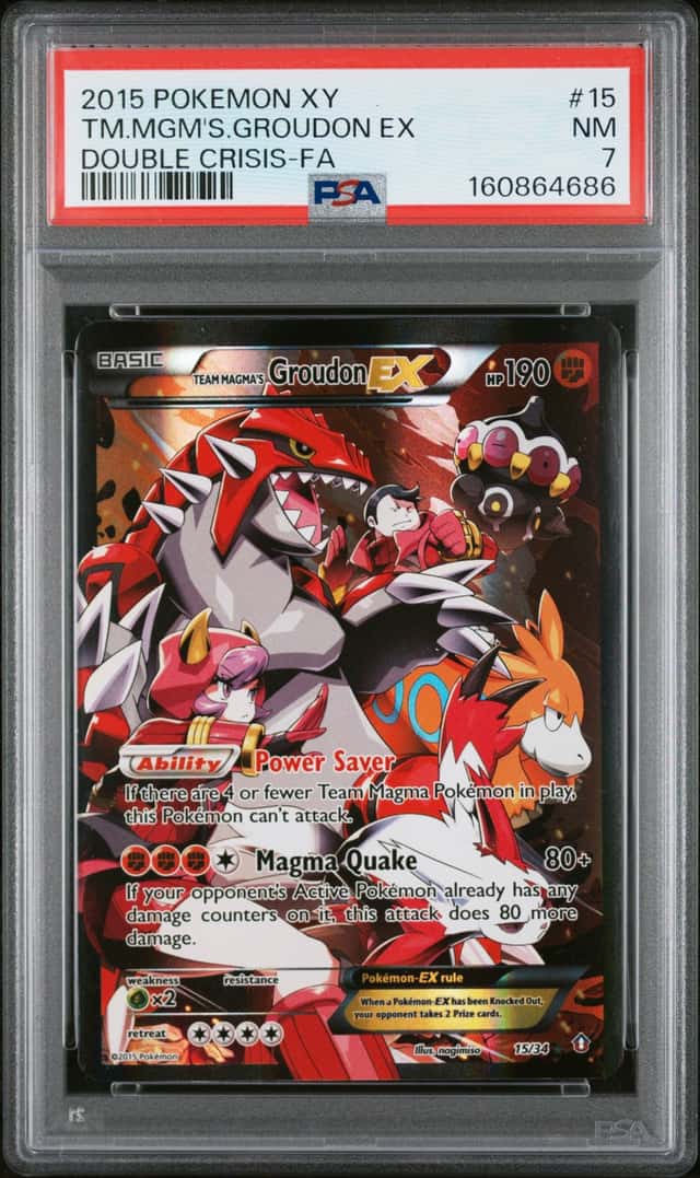 Team Magma's Groudon EX