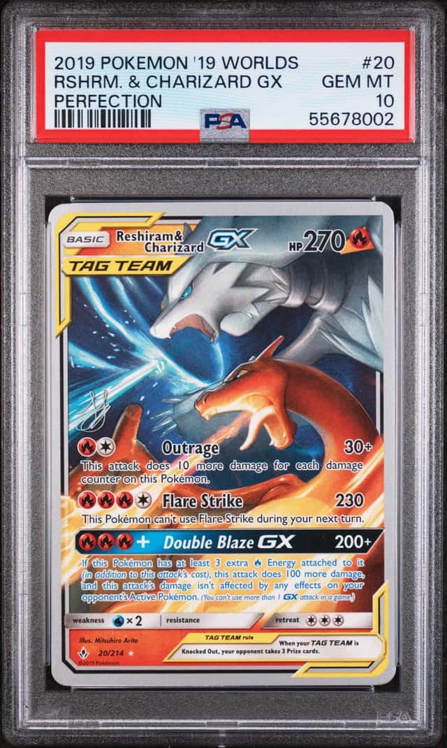 Reshiram & Charizard GX