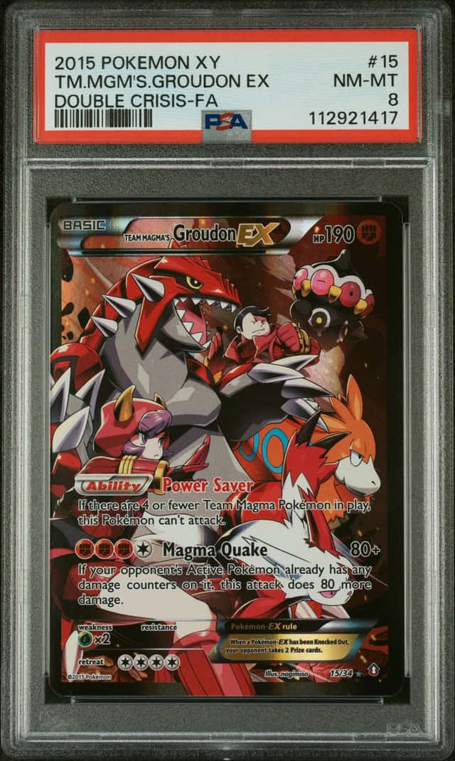 Team Magma's Groudon EX