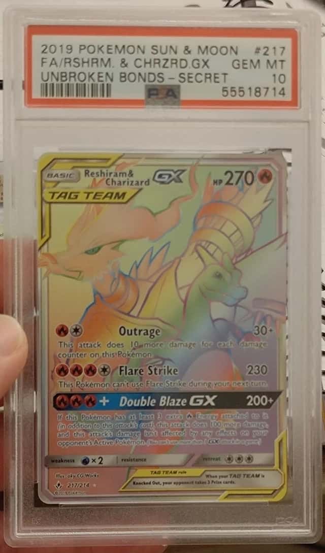 Reshiram & Charizard GX