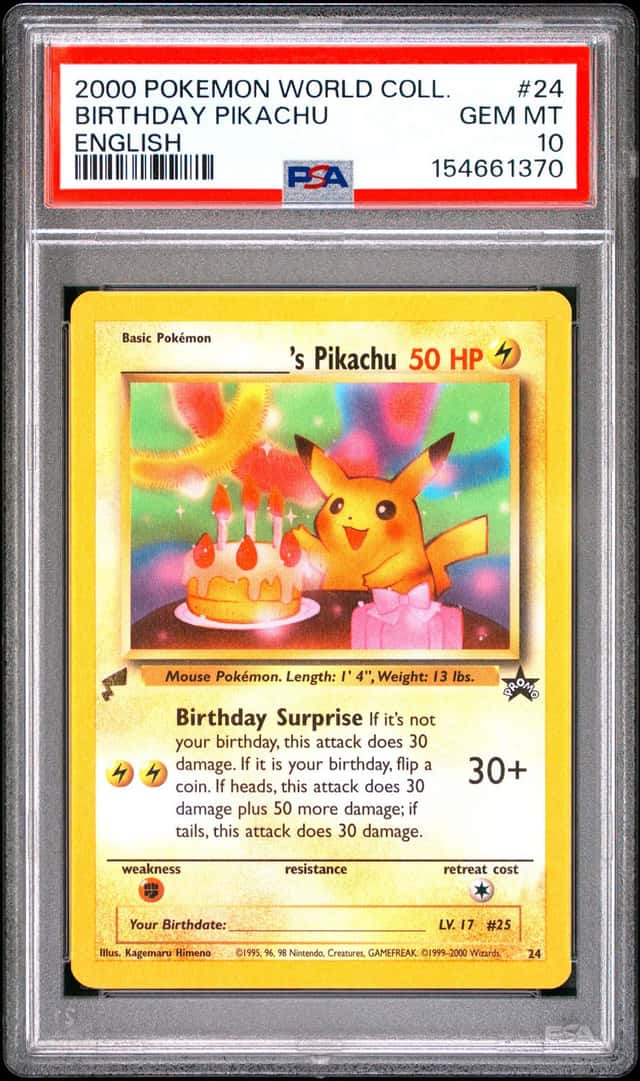 Birthday Pikachu