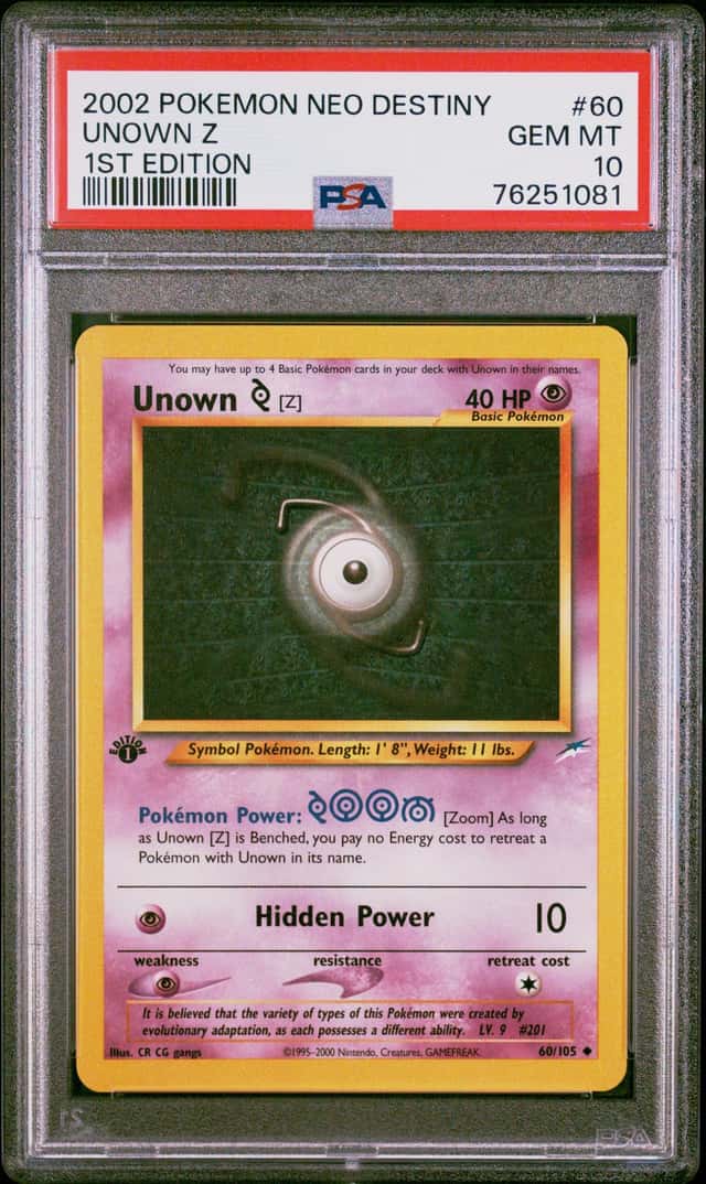 Unown Z