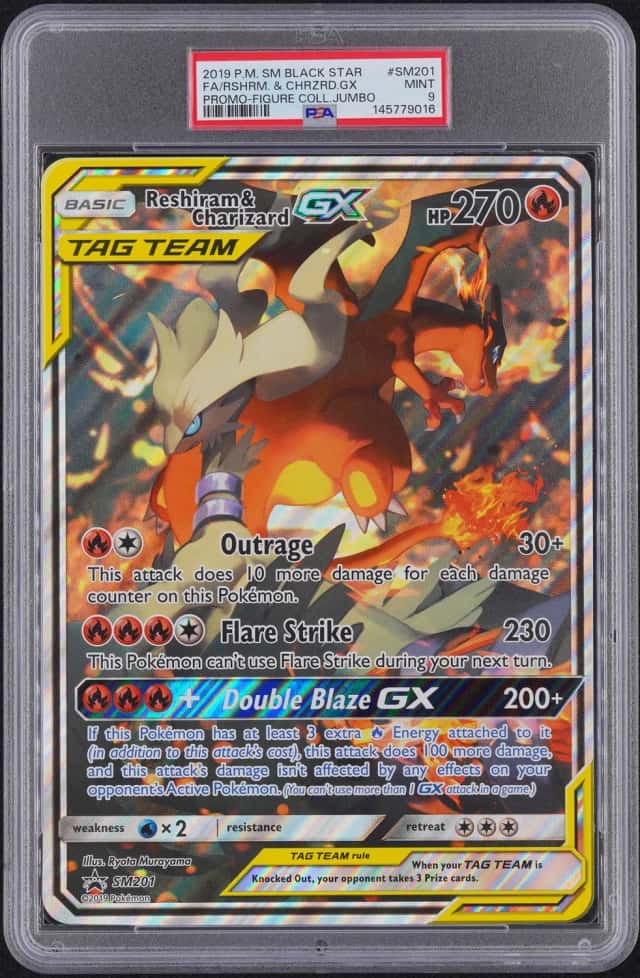 Reshiram & Charizard GX