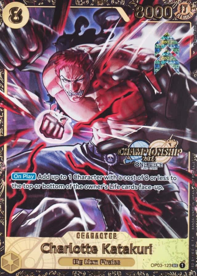 Op Event Top Prize