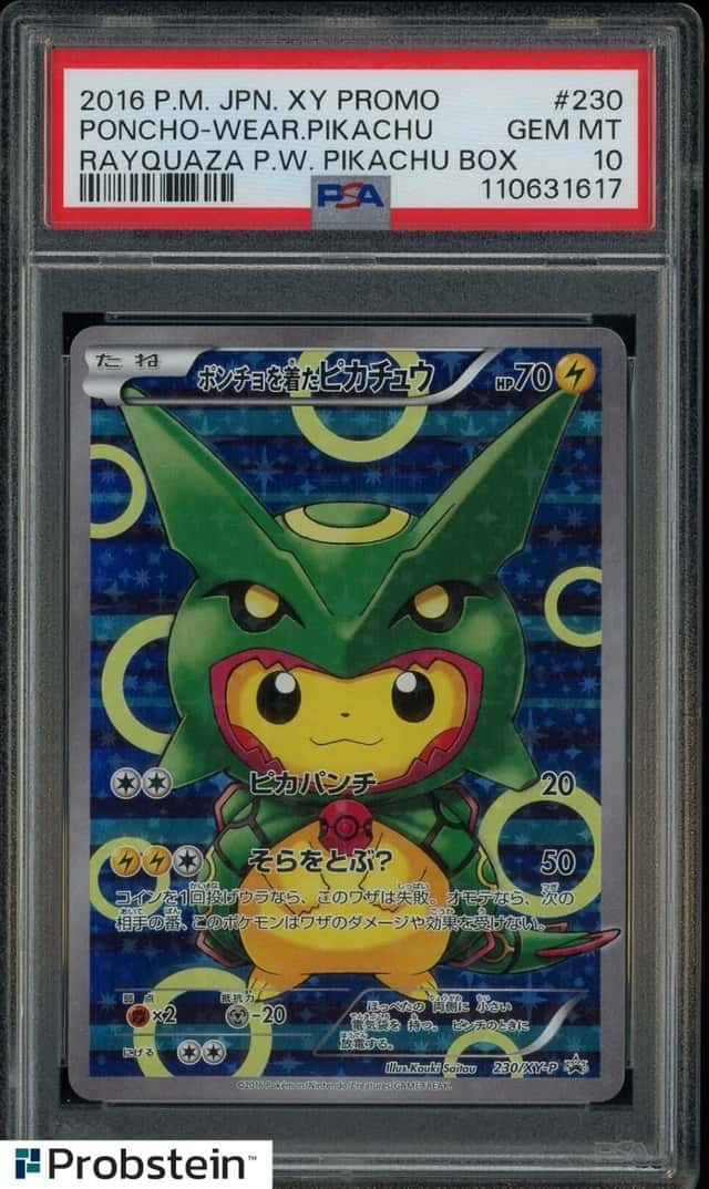 Poncho-wearing Pikachu
