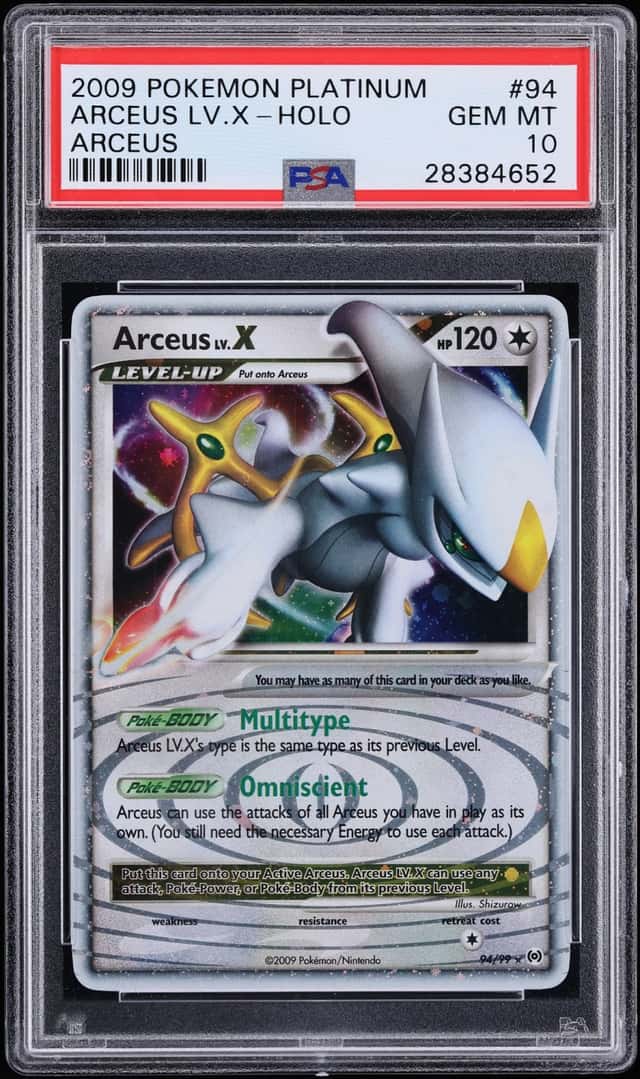 Arceus Lv X