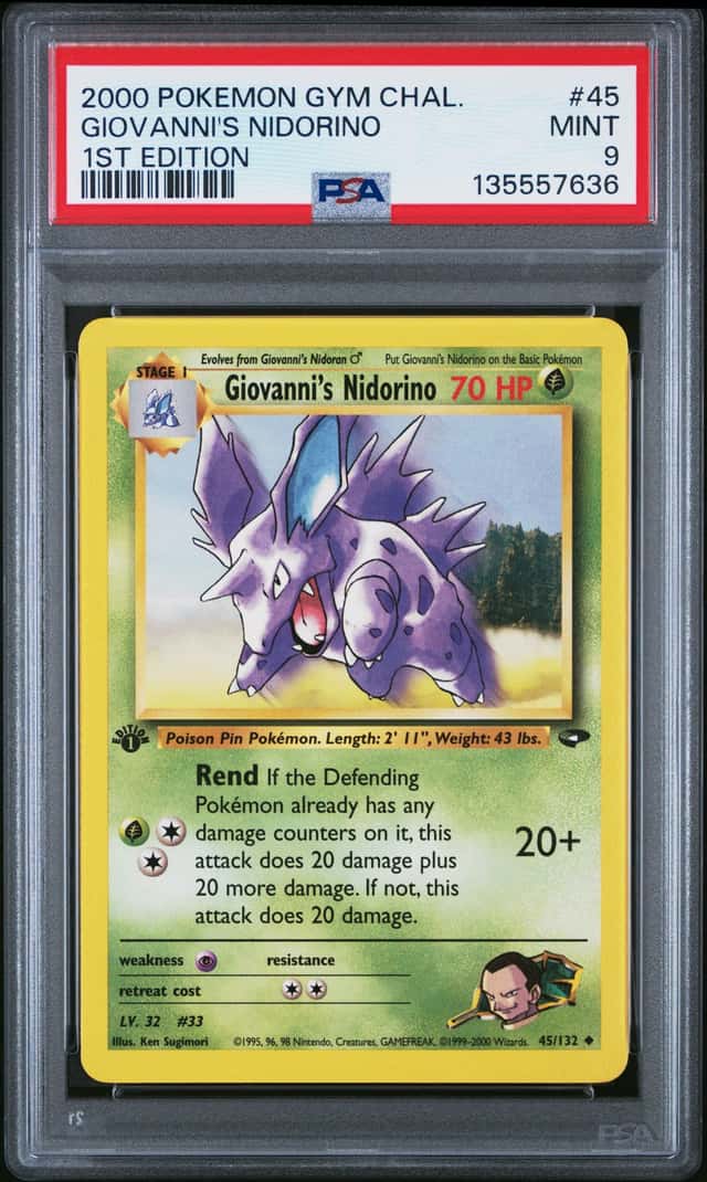 Giovanni's Nidorino