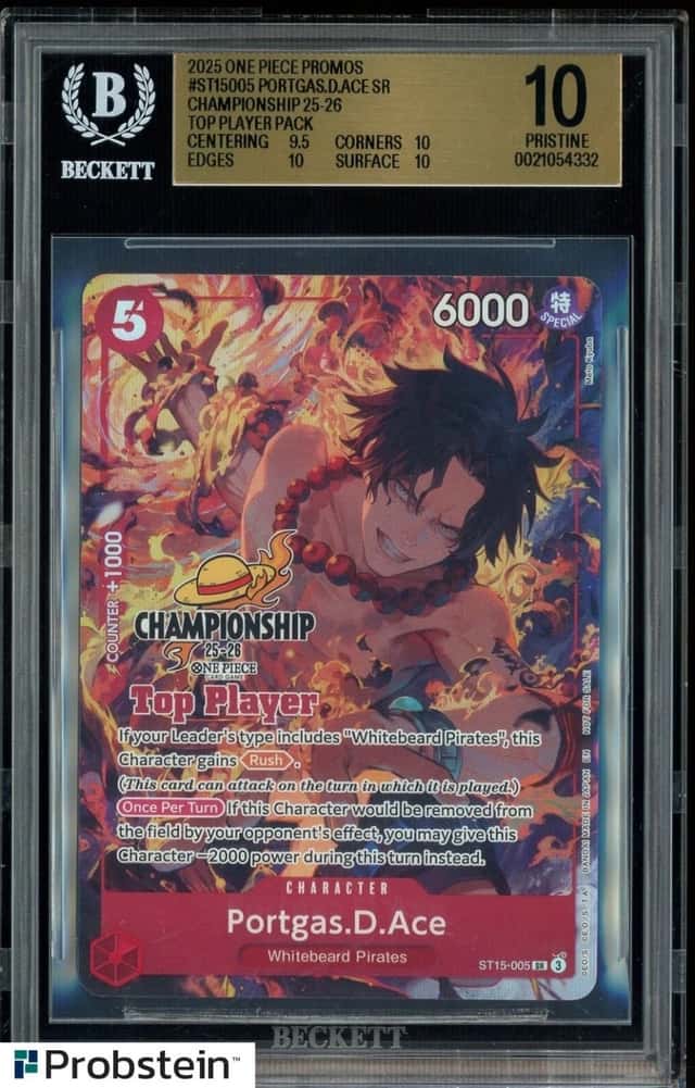 Portgas.D.Ace SR/(Championship 25-26 Top Player Pack)