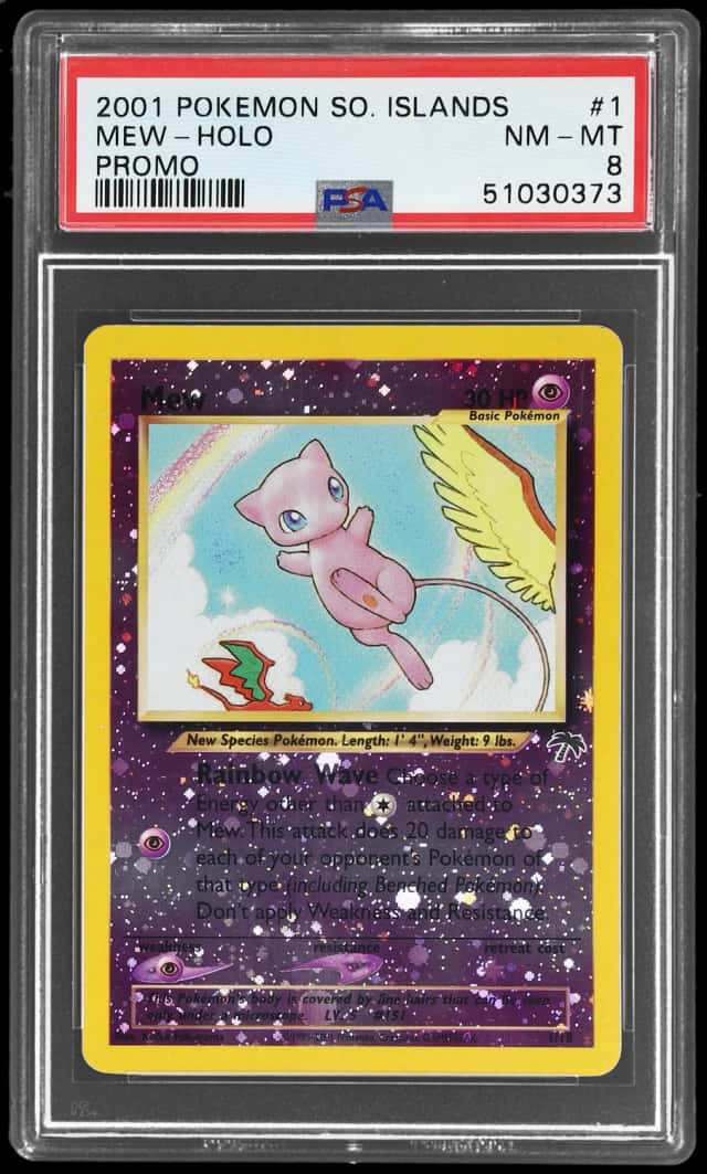 2001 Pokemon Southern Islands Holo Mew #1