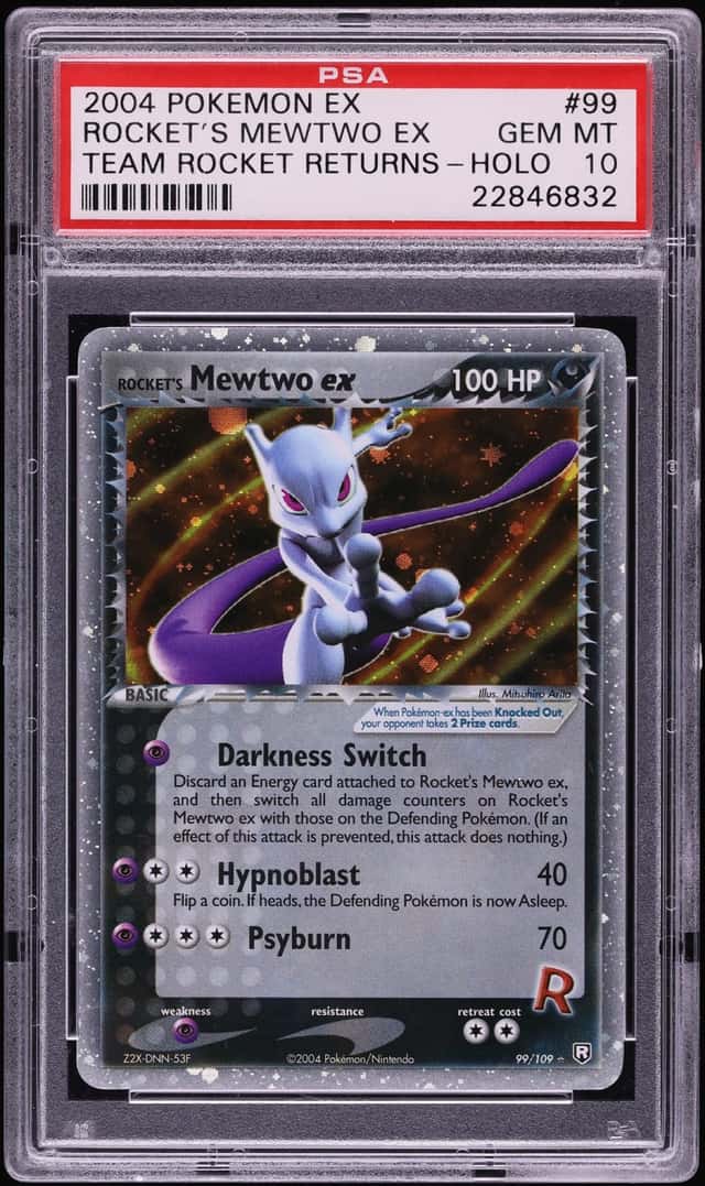 Rocket's Mewtwo EX