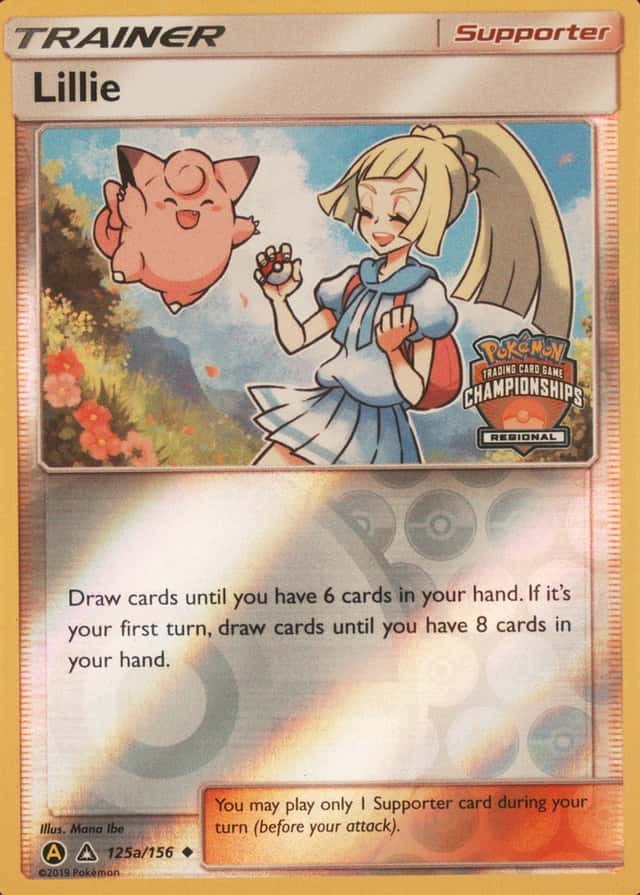 Reverse Holo · A Alternate Art Championship Regional Yellow