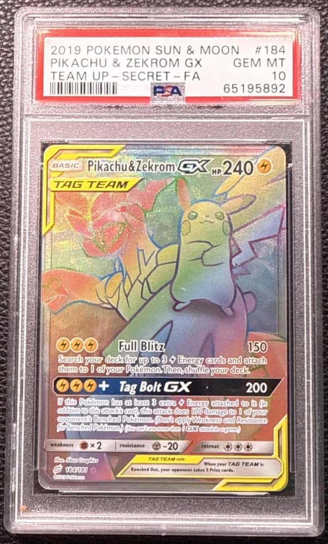 Pikachu & Zekrom GX