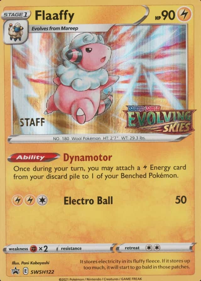 Holo · Prerelease · Evolving Skies Staff