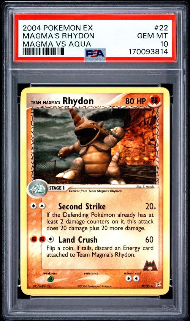 Team Magma's Rhydon
