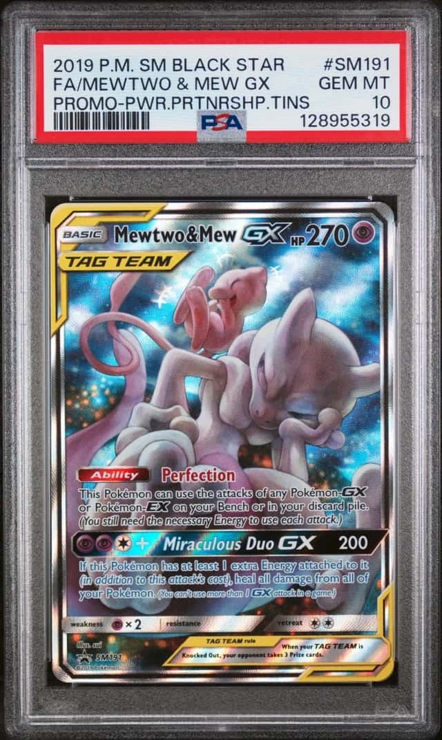 Mewtwo & Mew GX