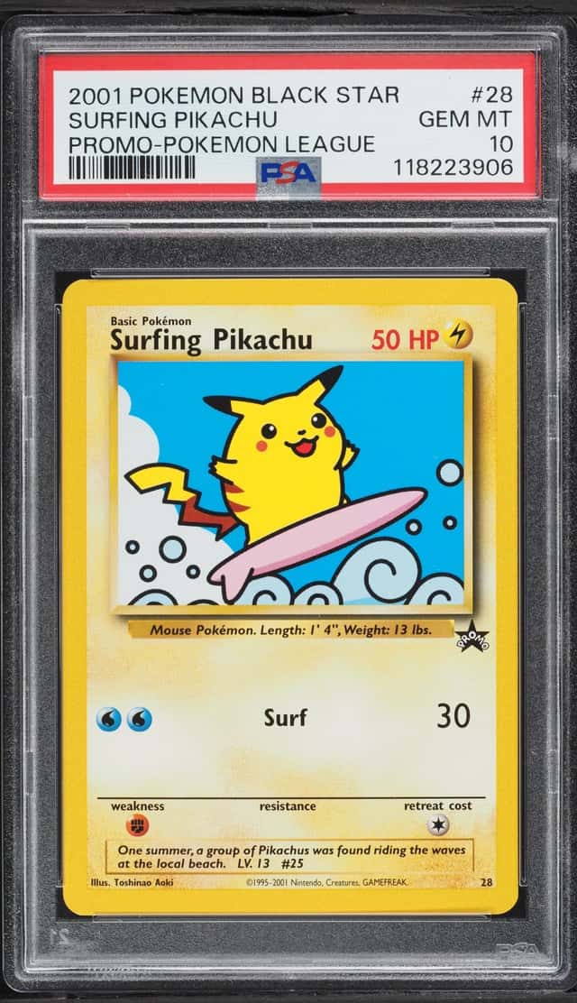 Surfing Pikachu
