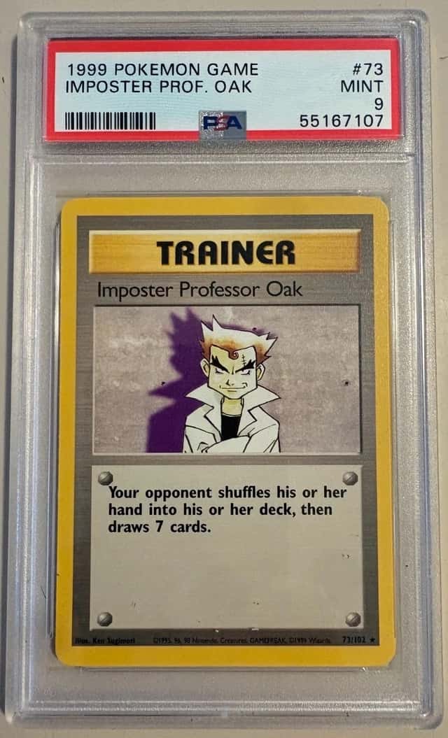 Impostor Professor Oak