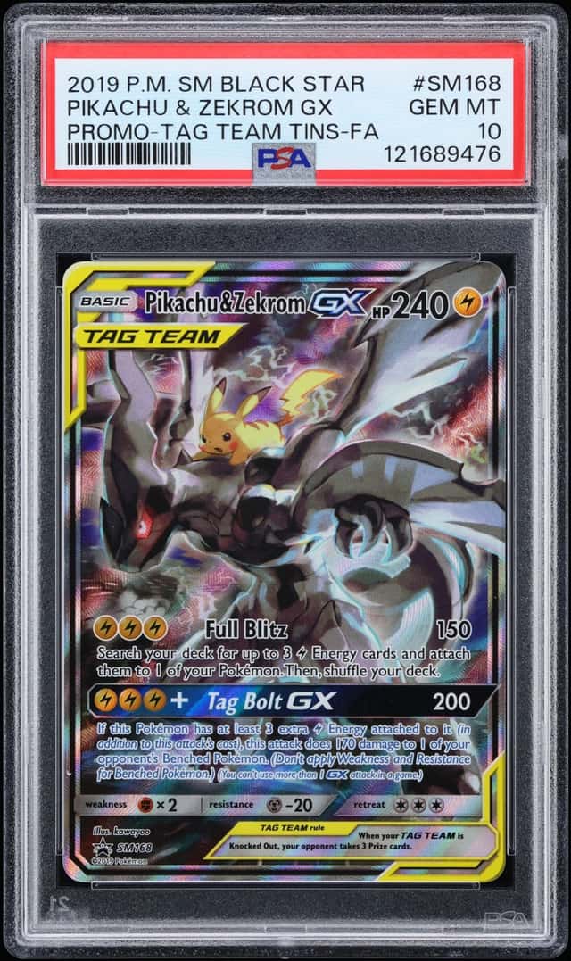 Pikachu & Zekrom GX