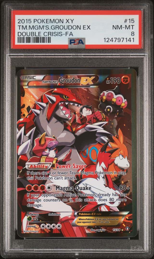 Team Magma's Groudon EX