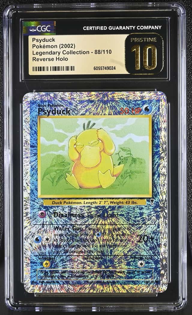 2002 Pokemon Legendary Collection Reverse Foil Psyduck #88