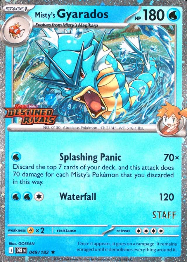 Non-Holo · Prerelease · Staff