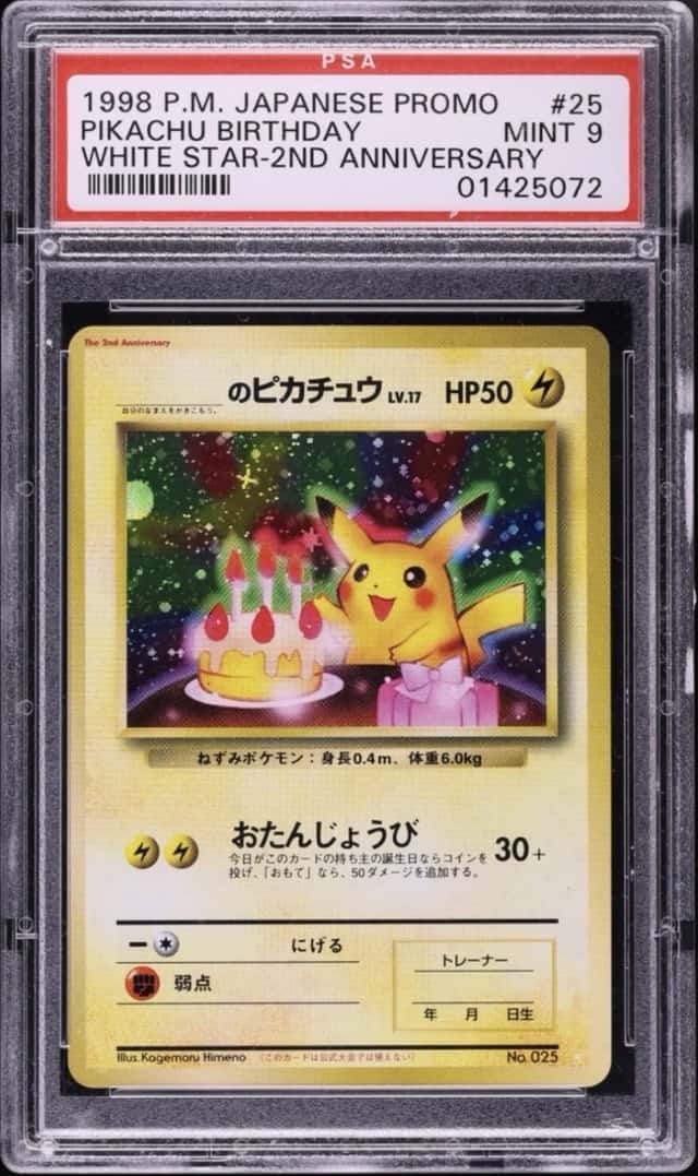 Pikachu Birthday