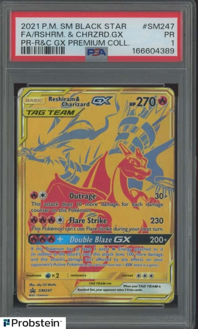Reshiram & Charizard GX