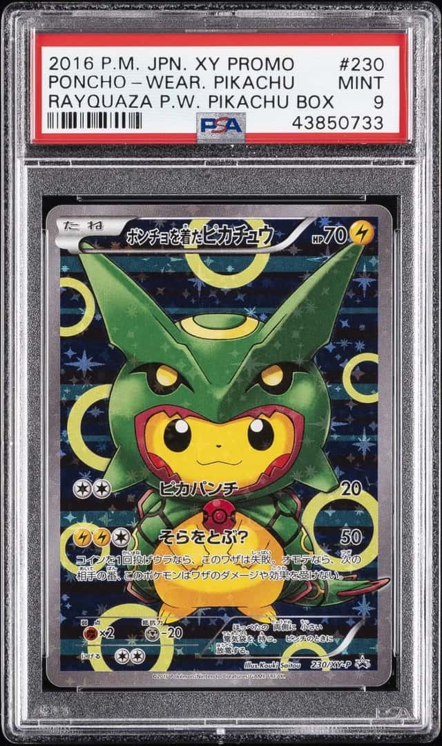 Poncho-wearing Pikachu