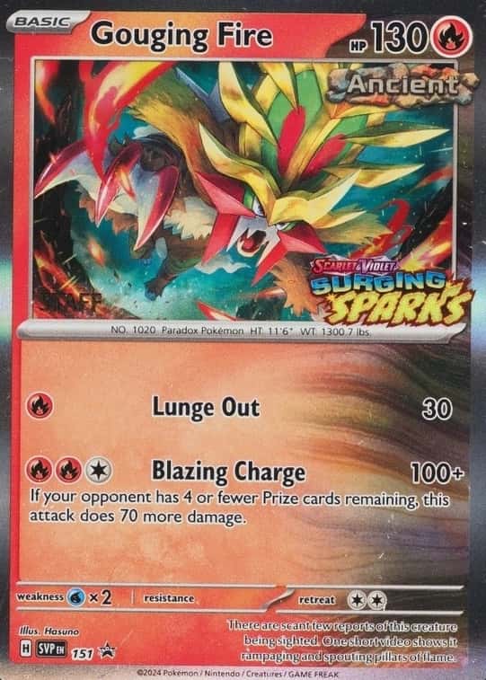 Prerelease · Sparks Staff Surging